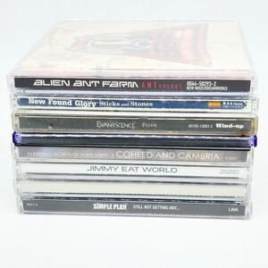 200s Alternative Rock CD Lot Of 8 Evanescence Jimmy Eat World Alien Ant Farm Coh
